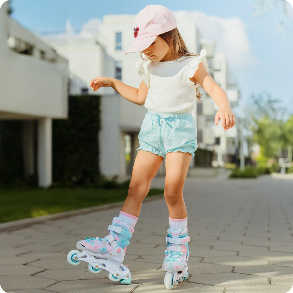 Patins em Linha ajustável 3-em-1 Raven Princess 5/7