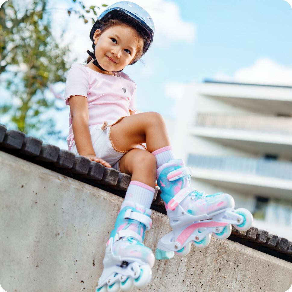 Patins em Linha ajustável 3-em-1 Raven Princess 6/7