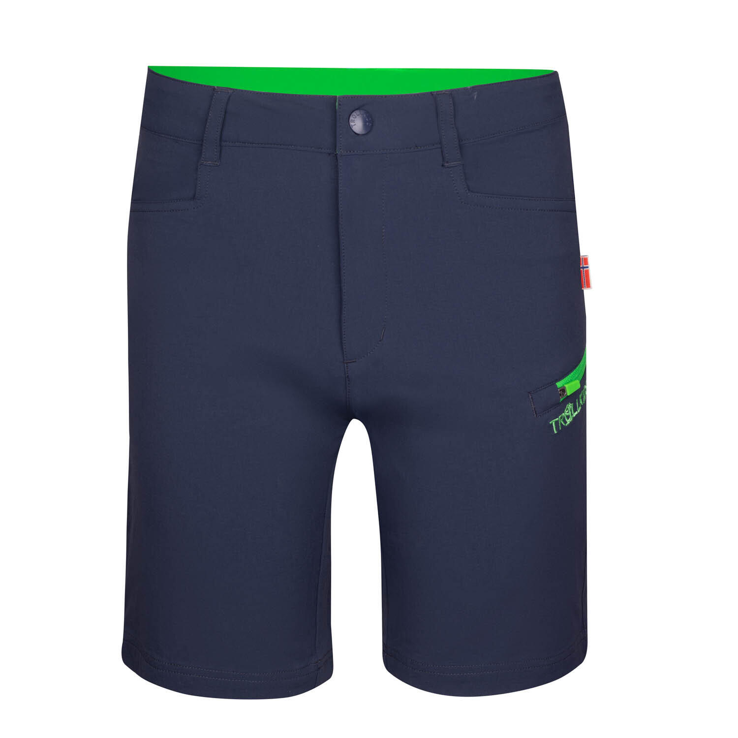 bleu marine. / vert