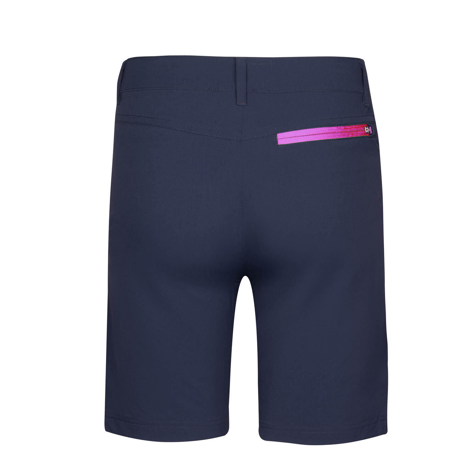 Short enfant Haugesund bleu marine/magenta 2/4