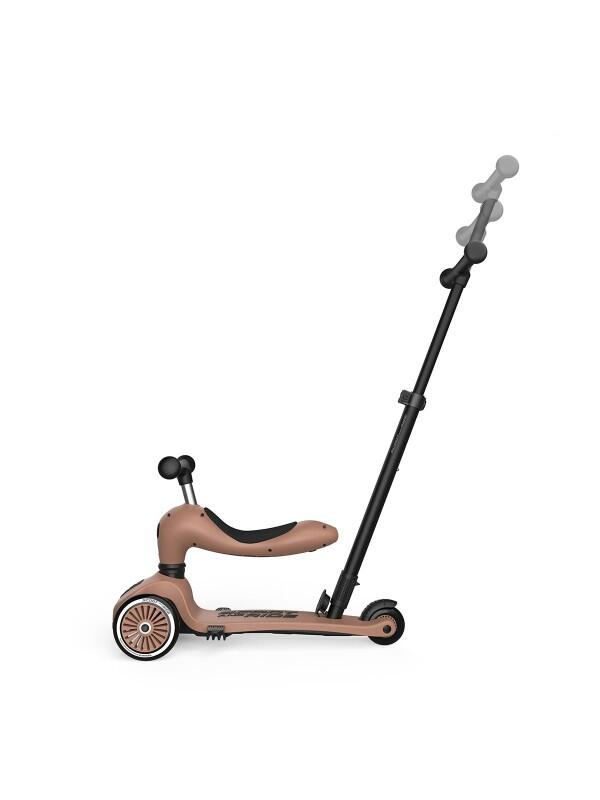 Trottinette 2-en-1 avec siège & canne - Highwaykick 1 Moka 2/7