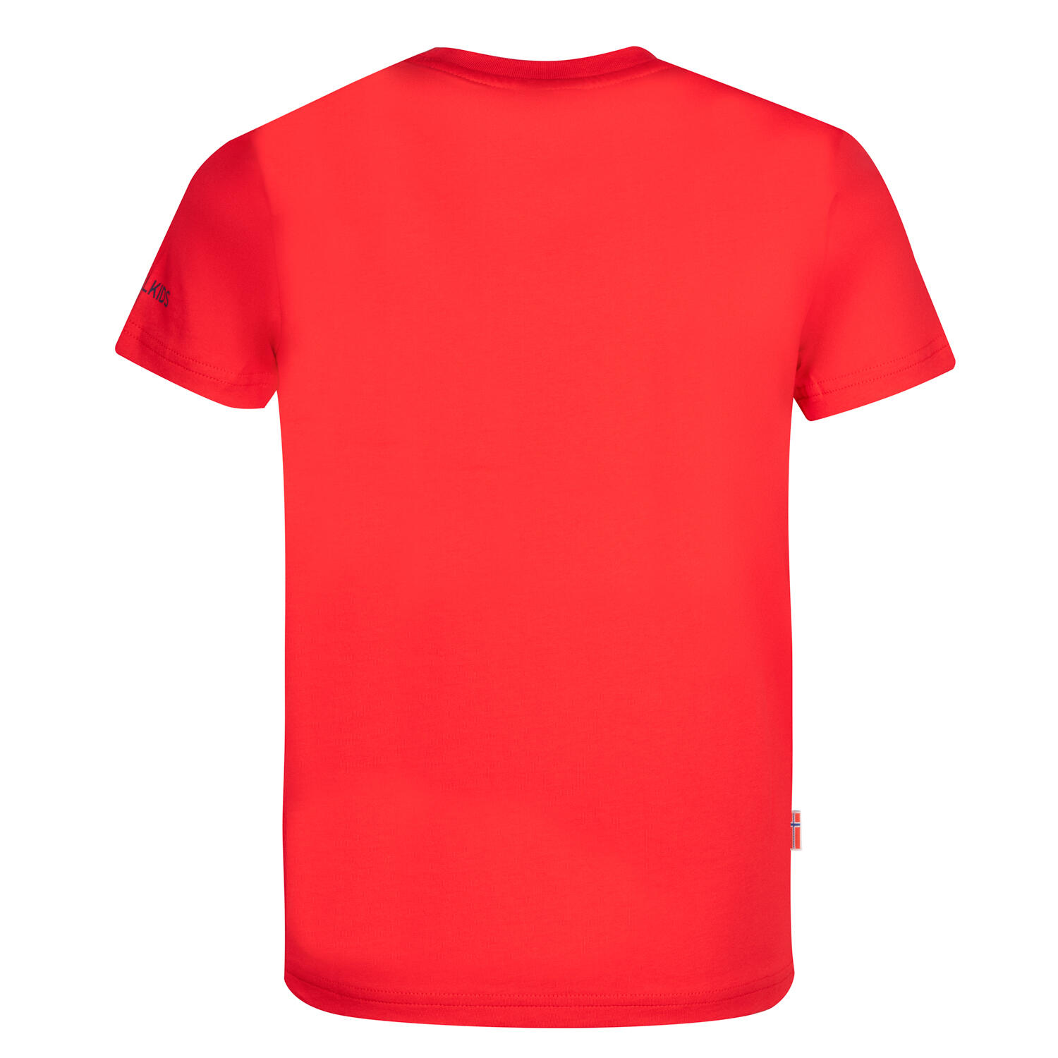 T-shirt enfant Kroksand rouge clair / bleu 2/3