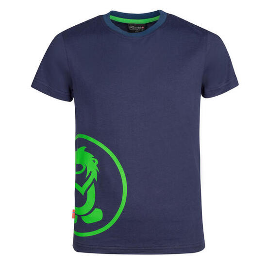 T-shirt enfant Kroksand bleu marine / vert vipère