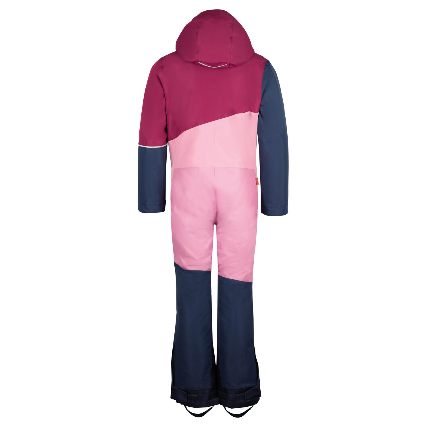 Combinaison de neige Hallingdal enfant Violet/Prune/Bleu imperméable 2/3