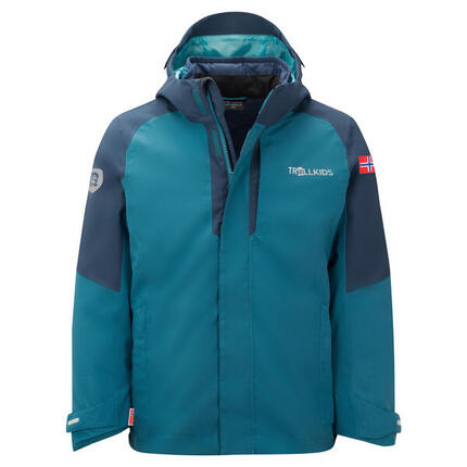 Kinder 3in1 Jacke Skanden Marineblau/Mittelblau