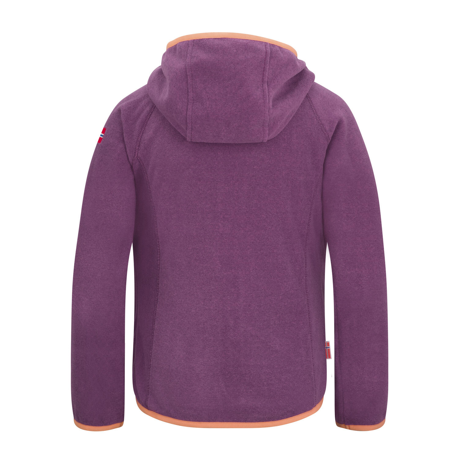 Veste polaire enfant Sandefjord rose mauve/orange papaye 2/3