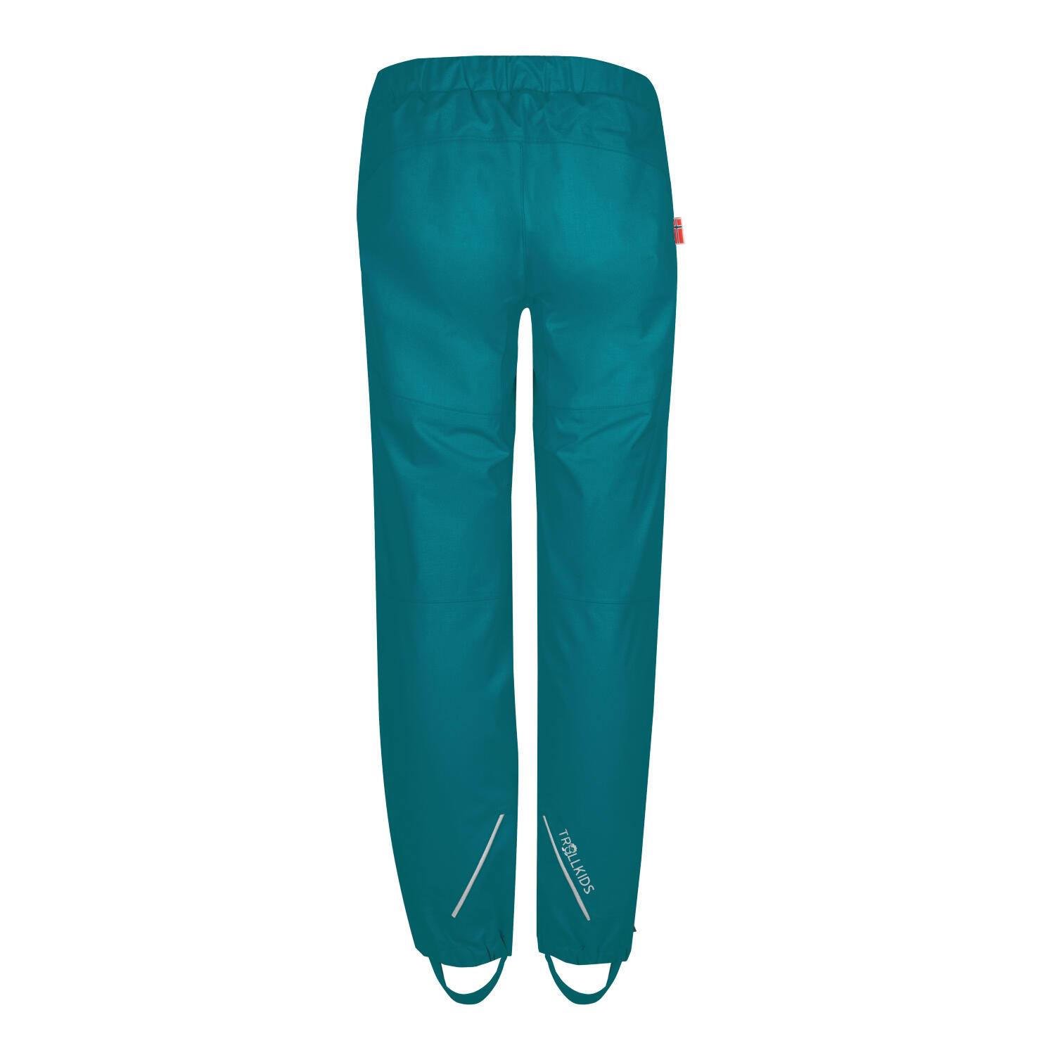 Pantalon de pluie pour enfants Lofoten Teal-Vert 2/3