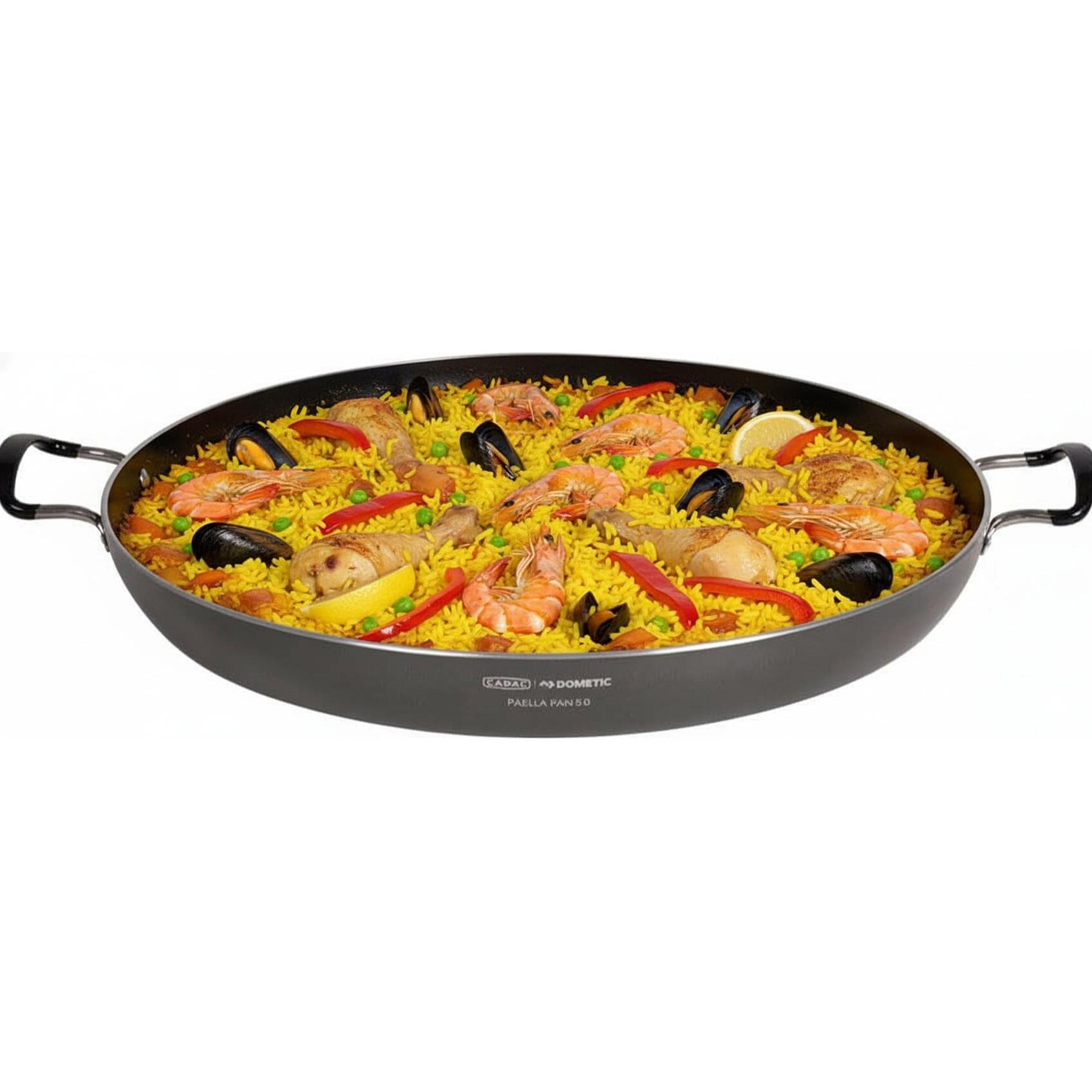 CADAC Paellapfanne 50 – Ø 48 cm Aluminium – CeramiCoat-Keramikbeschichtung 3/5