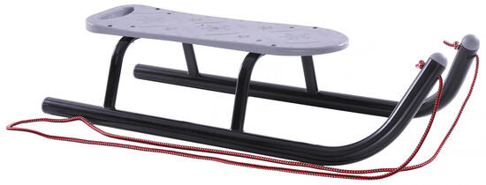 Sanki metalowe sportowe Kimet czarno szare
