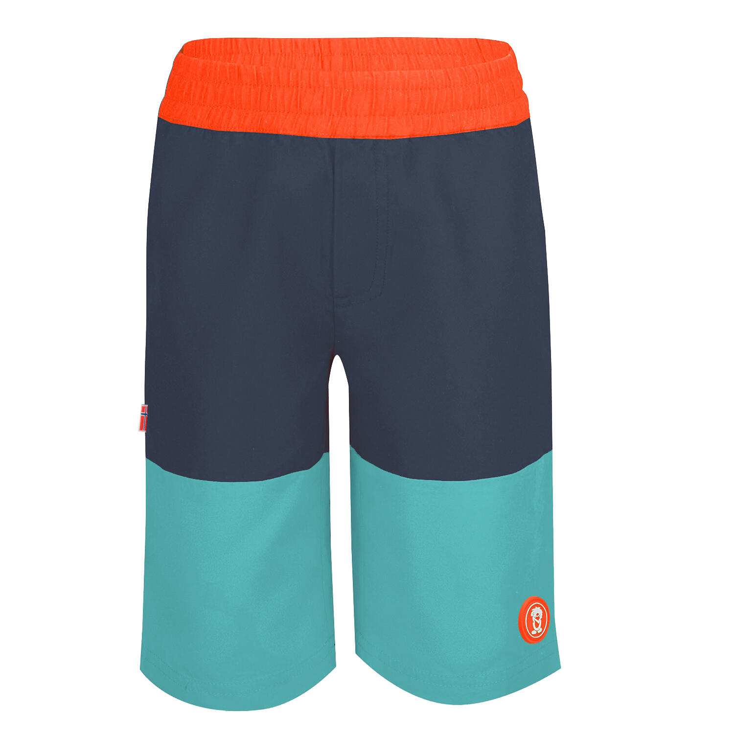 bleu marine. / orange