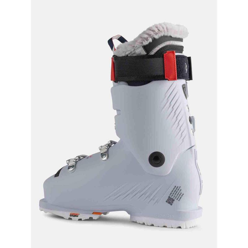 Rossignol Pure Pro 90 GW Clăpari Schi Femei - 23.5 - Snow Grey