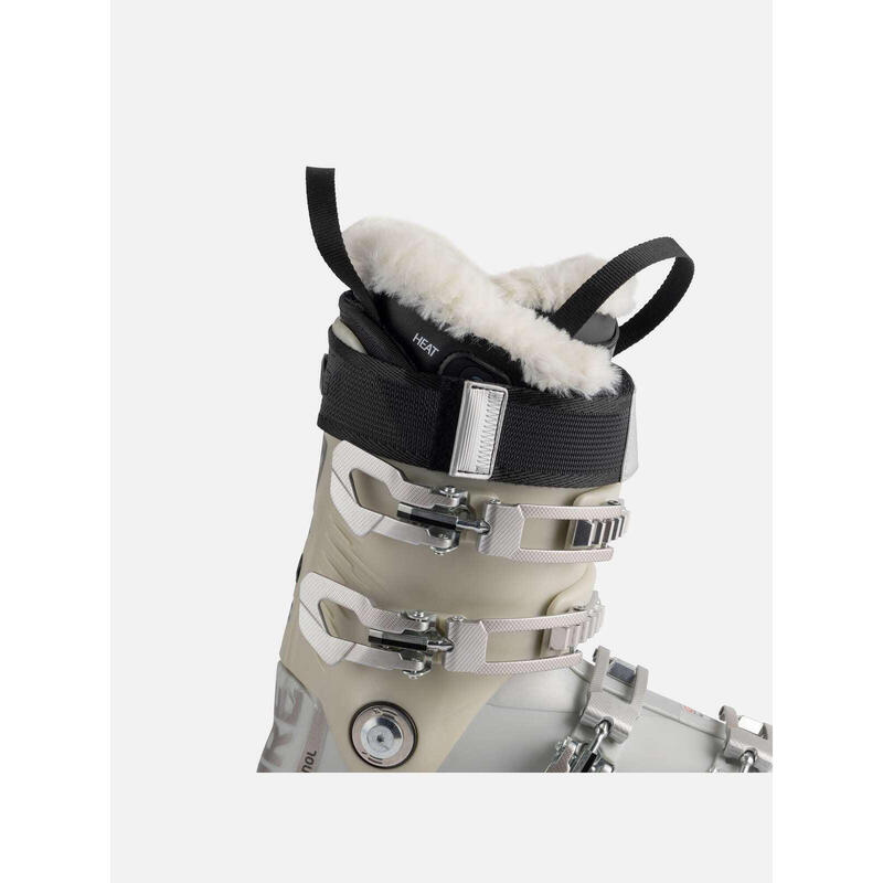 Rossignol Pure Heat GW Clăpari Schi Femei - 22.5 - Metal Silver