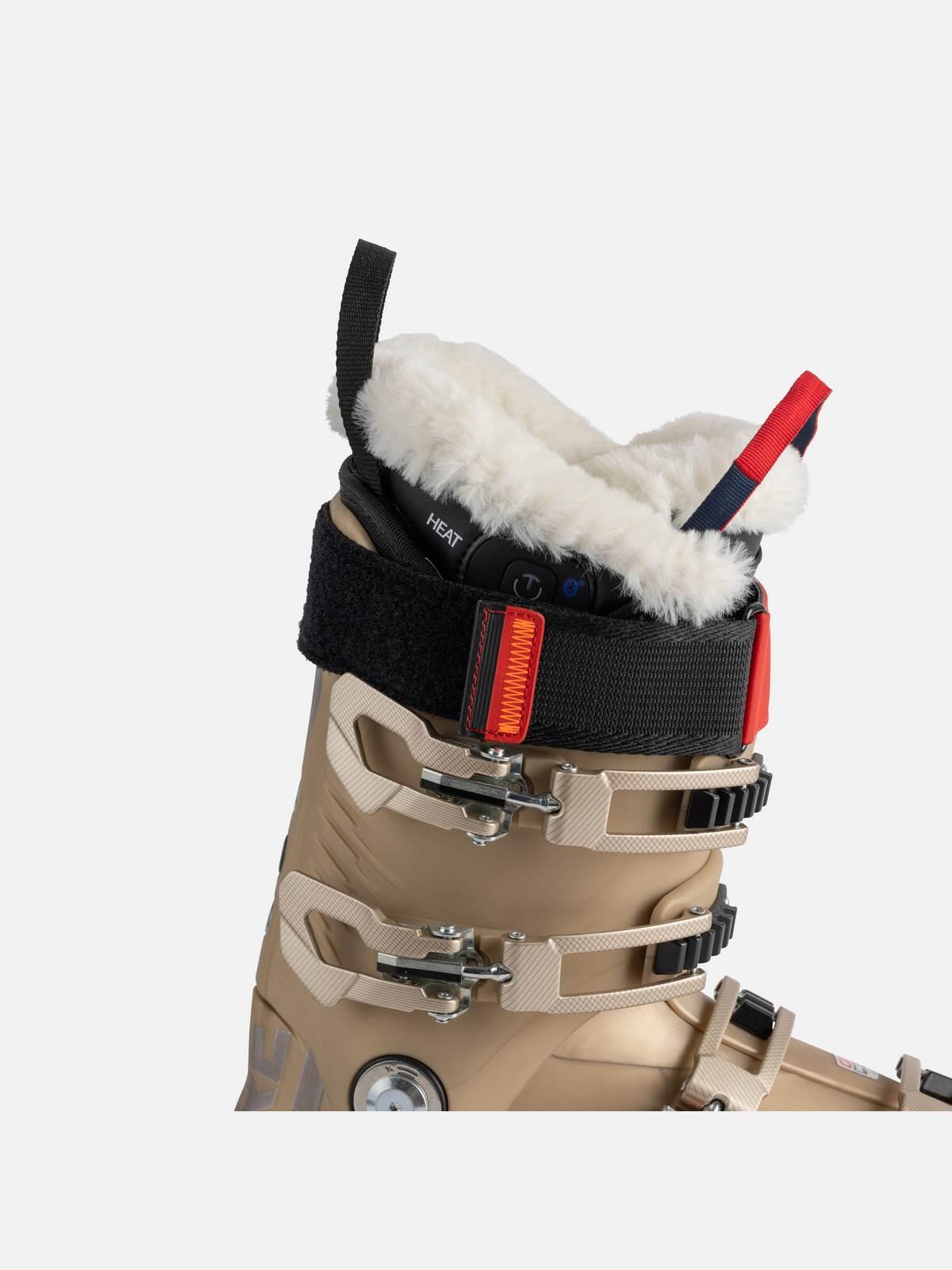 Botas de esquí Rossignol Pure Pro Heat GW Metal Gold para mujer 6/7