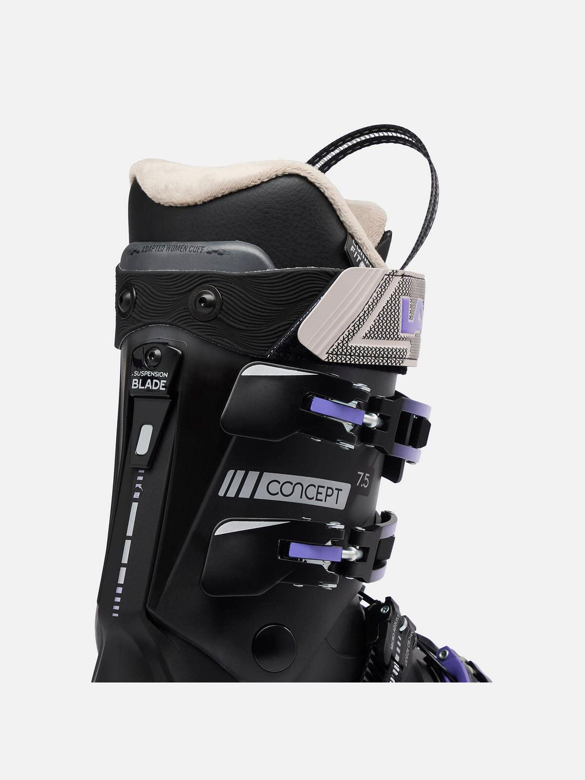 Botas para mujer Lange Concept 7.5 w Negro 2/7