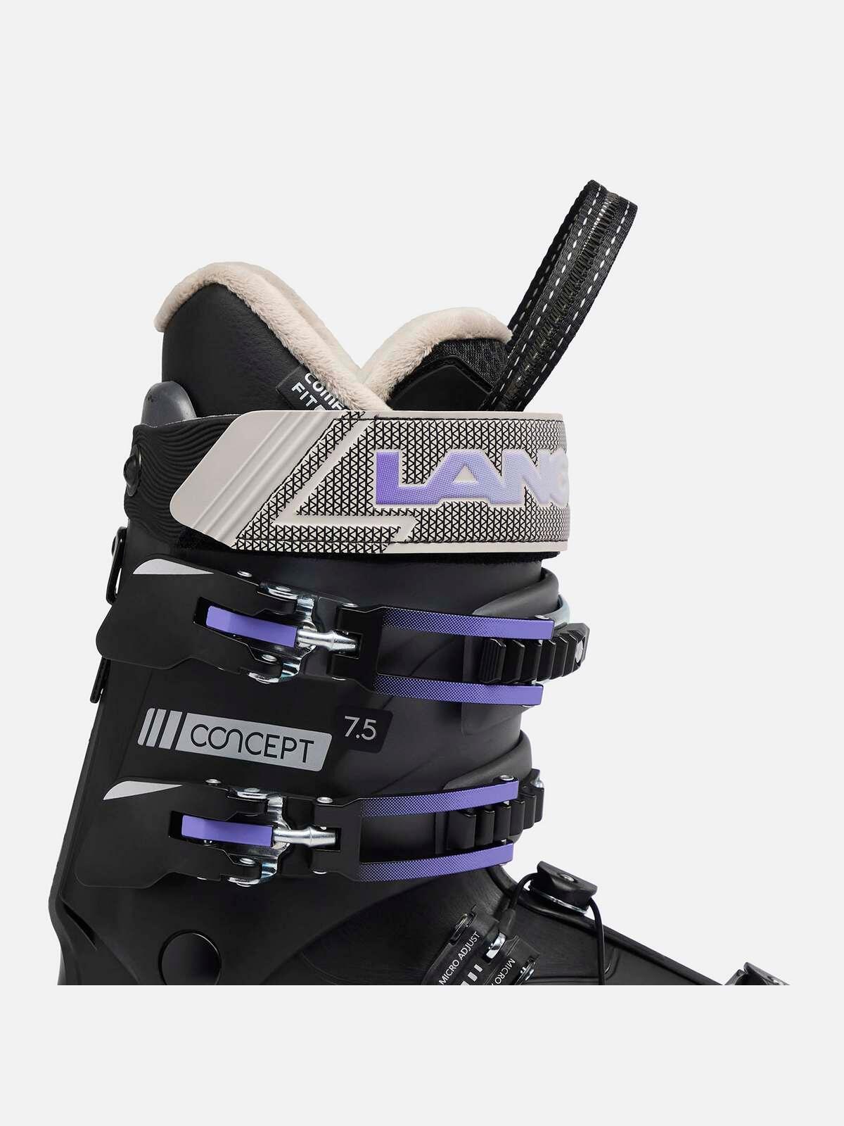 Botas para mujer Lange Concept 7.5 w Negro 4/7