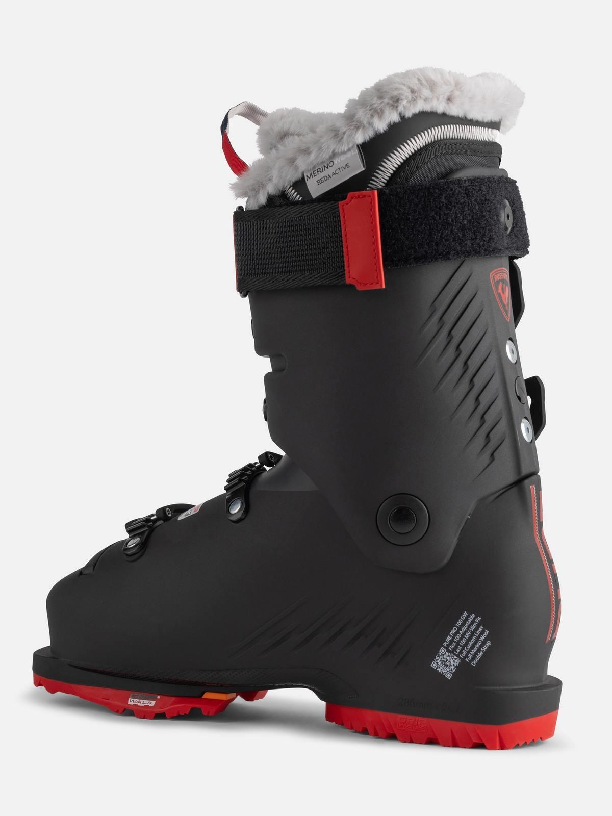 Rossignol Pure Pro 100 GW Botas De Ski Mulher - 26.5 - Preto 4/7