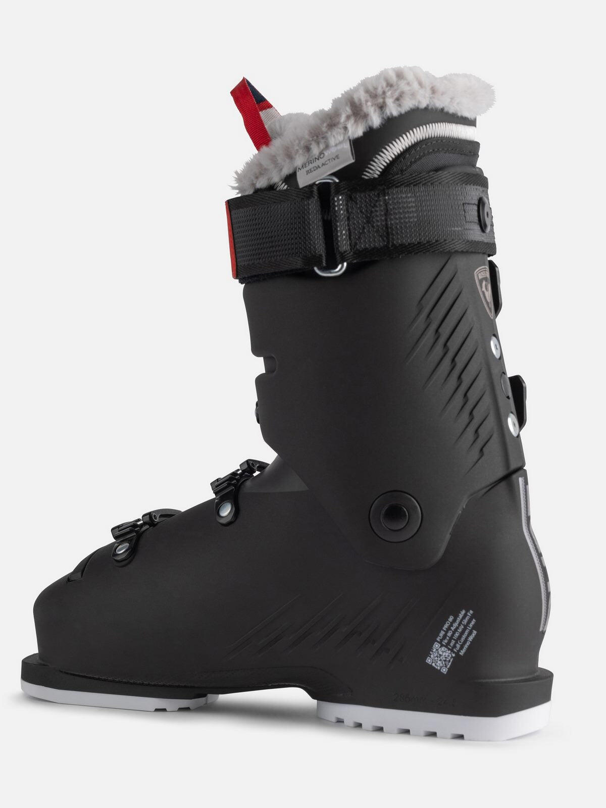 Scarponi da sci da donna Rossignol Pure Pro 80 Metal Black 4/7