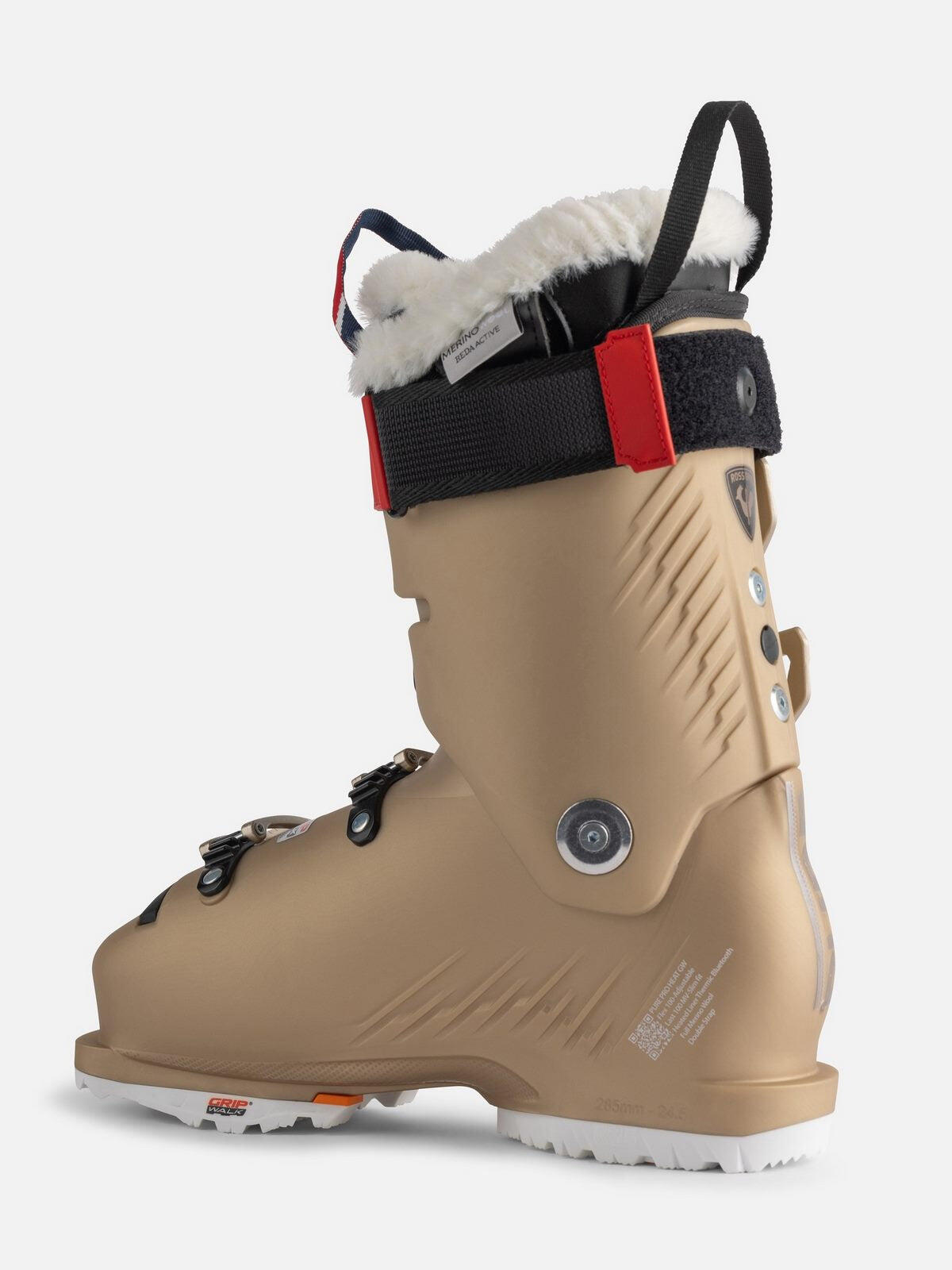 Rossignol Pure Pro Heat GW Skischoenen Dames - 26.5 - Metal Gold 4/7