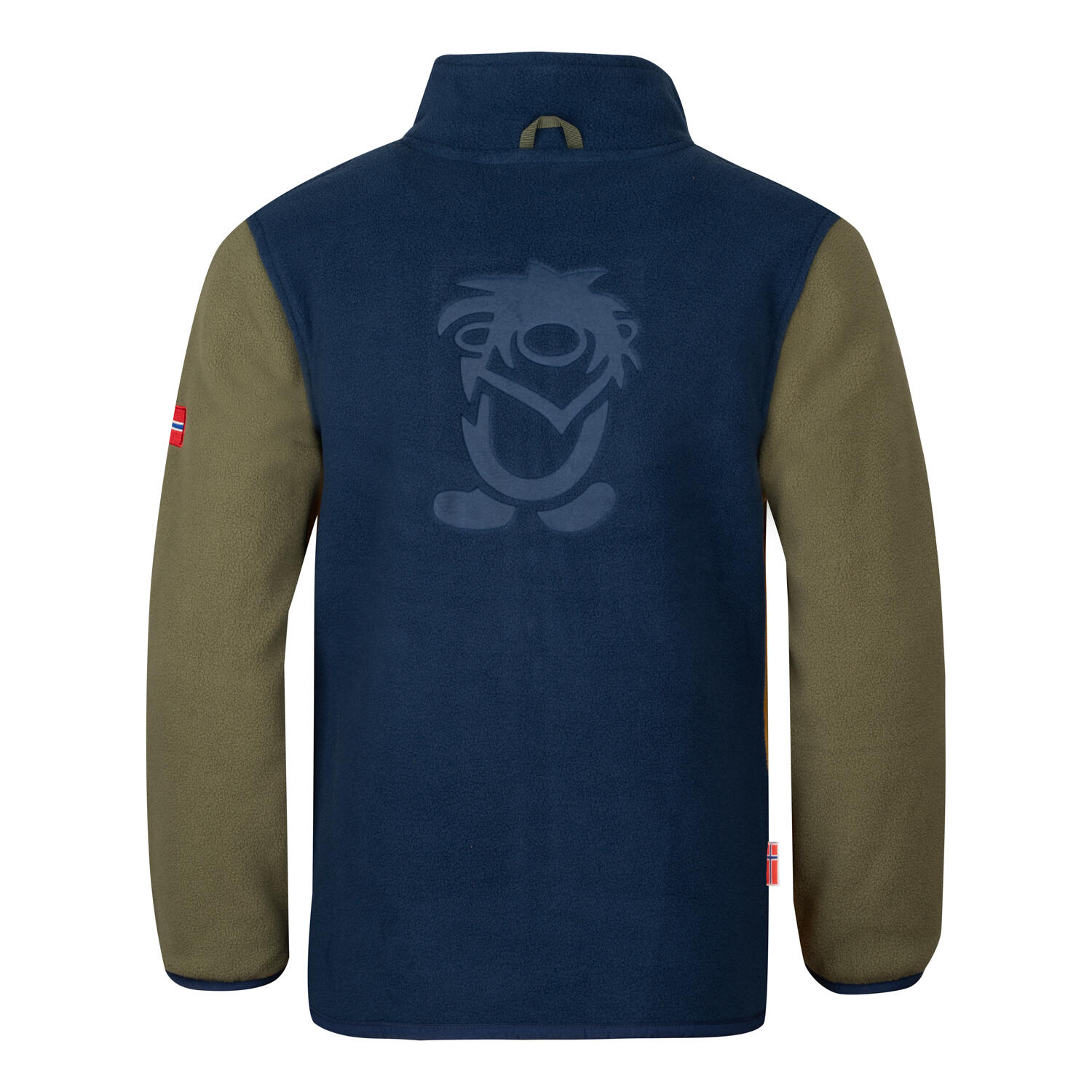Veste polaire enfant Oppdal XT respirante isolante Vert Mousse/Jaune Or/Bleu 2/2