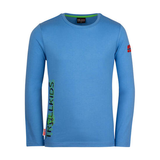 Kinder Longsleeve Stavanger Marineblau / Mittelblau