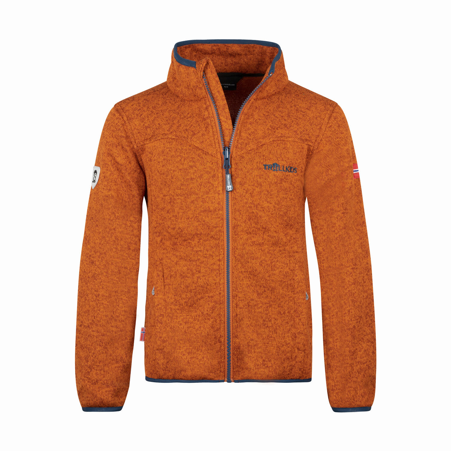 Veste fonctionnelle 3 en 1 pour enfants Preikestolen cannelle/bleu foncé 3/5