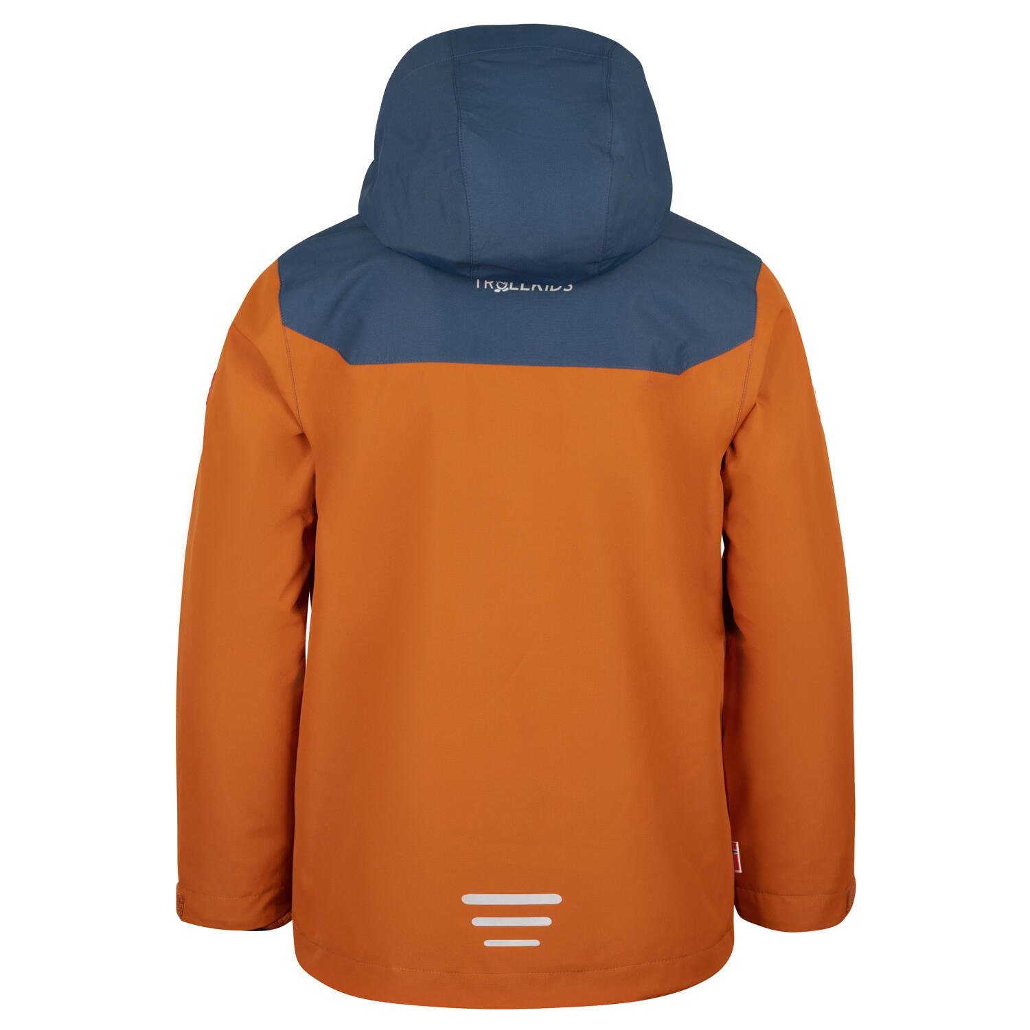 Veste fonctionnelle 3 en 1 pour enfants Preikestolen cannelle/bleu foncé 2/5