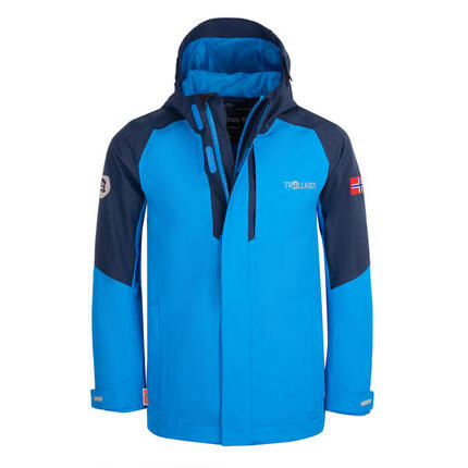 Veste enfant Skaland bleu marine/bleu moyen