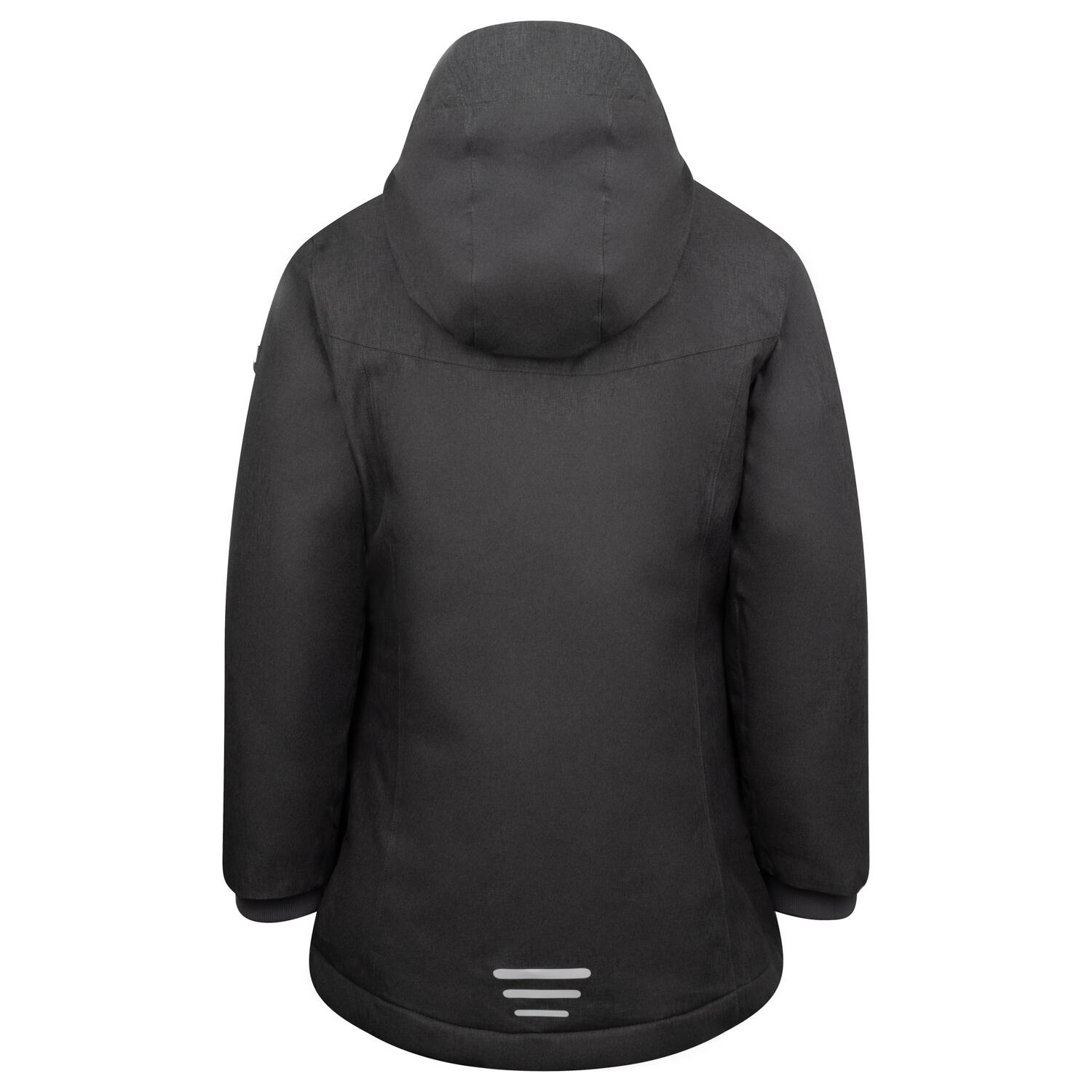 polo pour enfants à séchage rapide EIKEFJORD Anthracite/Mauve 2/2