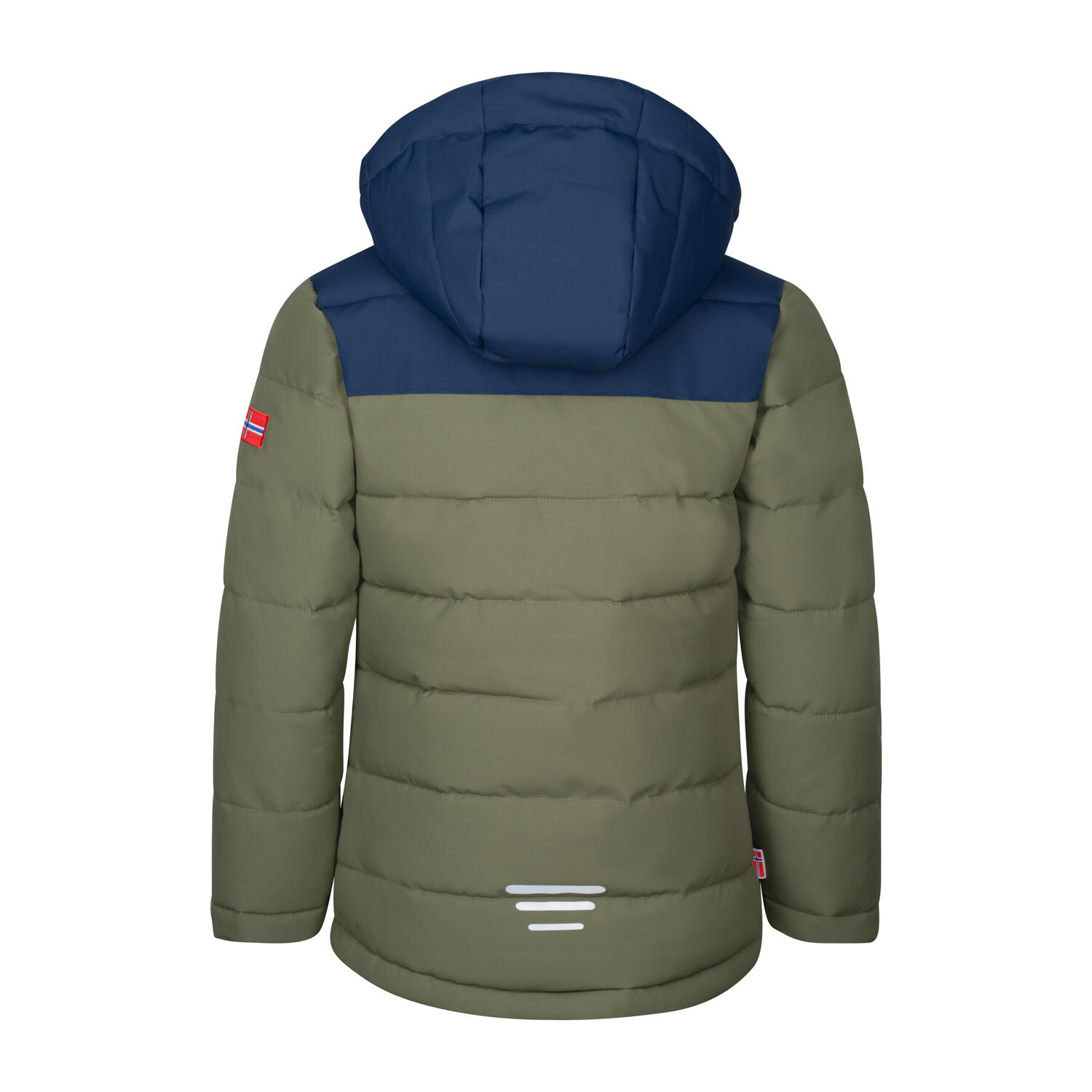 Filles Veste d'hiver Gryllefjord Marine/Olive foncé/Hommes the froide 2/2