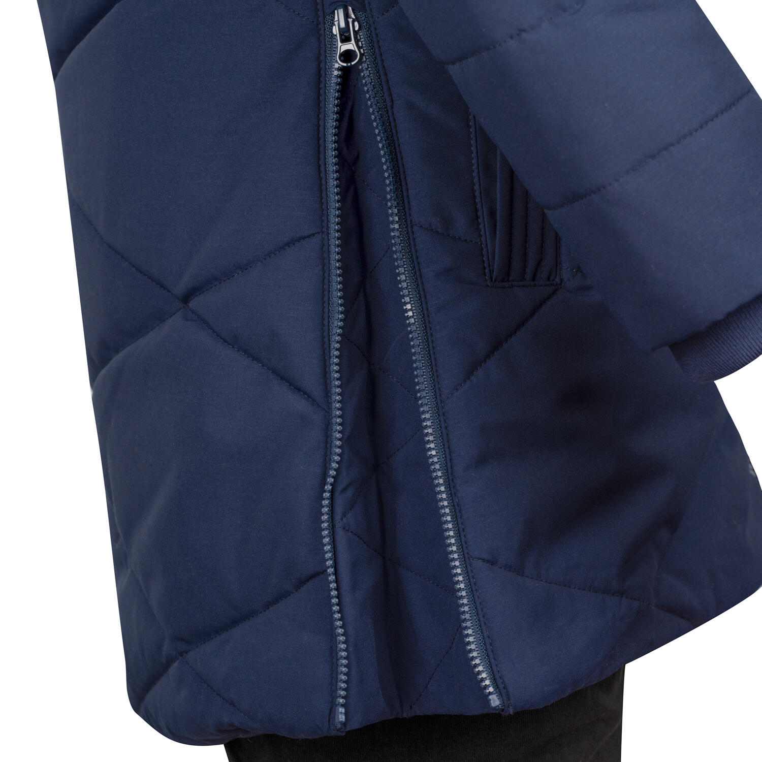 Manteau d'hiver Bergen fille bleu marine 3/4