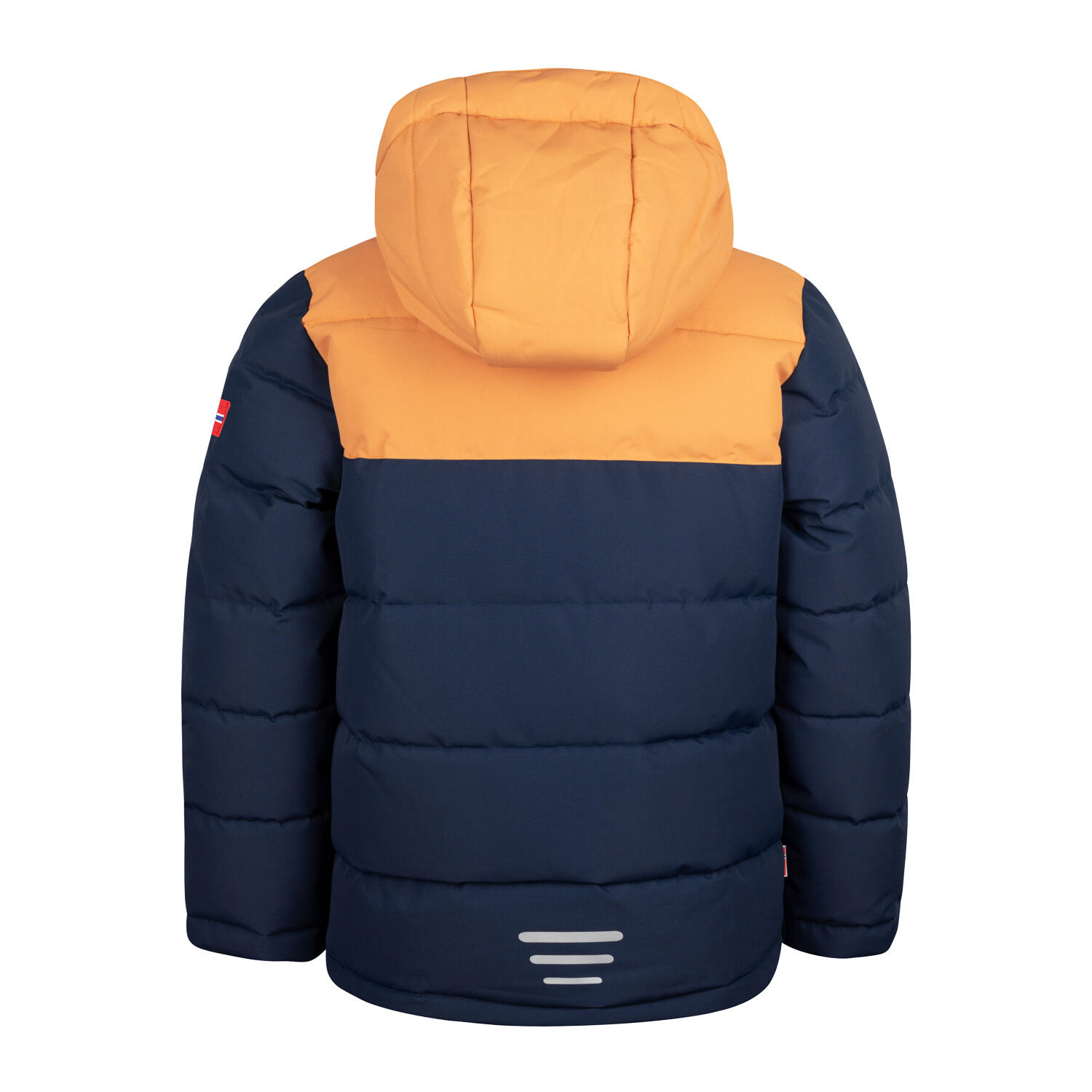 Filles Veste d'hiver Gryllefjord bleu marine/miel/bois de feu 2/5