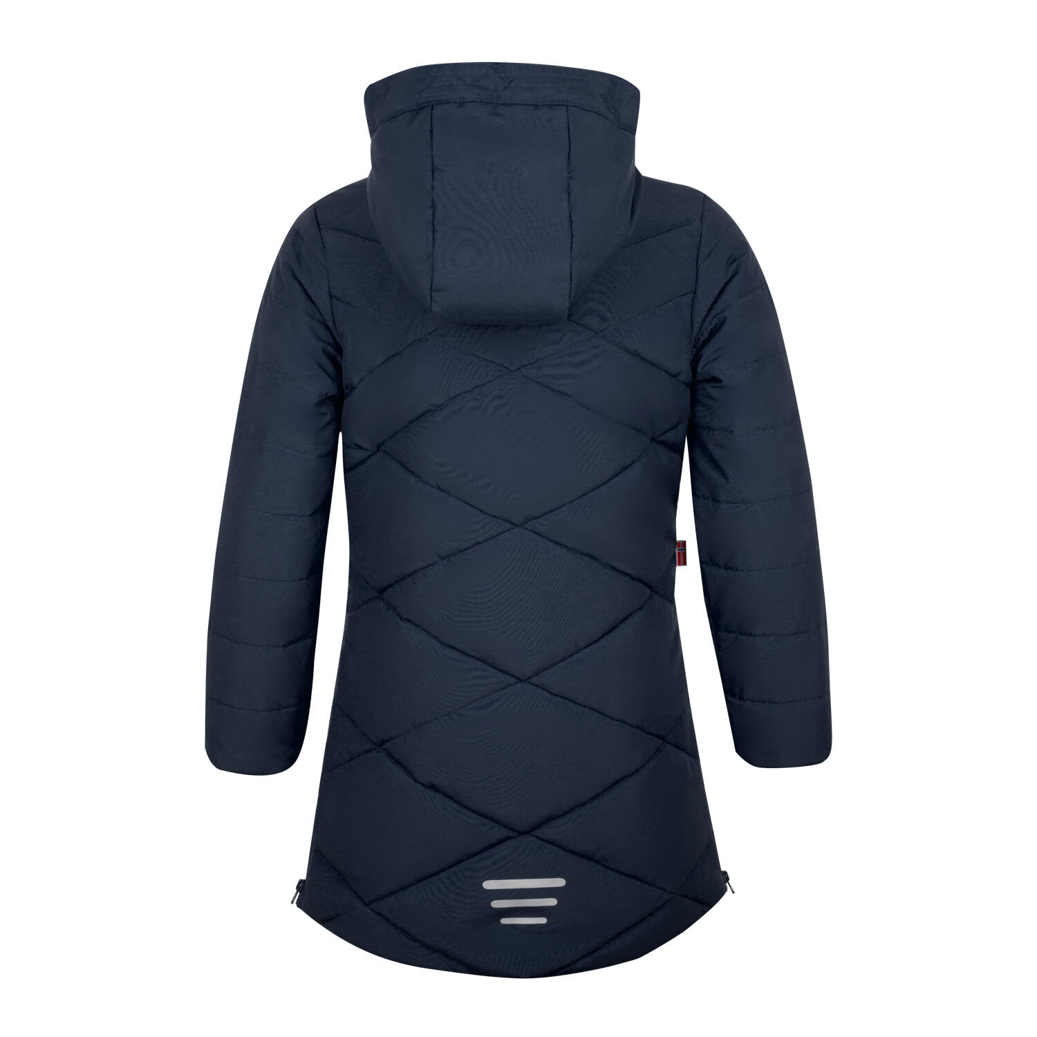 Manteau d'hiver Bergen fille bleu marine 2/4