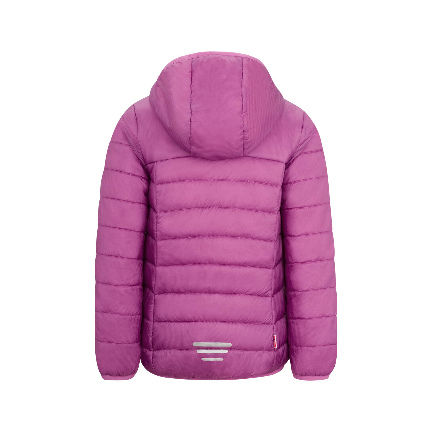 Veste matelassée fille Eikefjord rose mauve/orange papaye 2/3