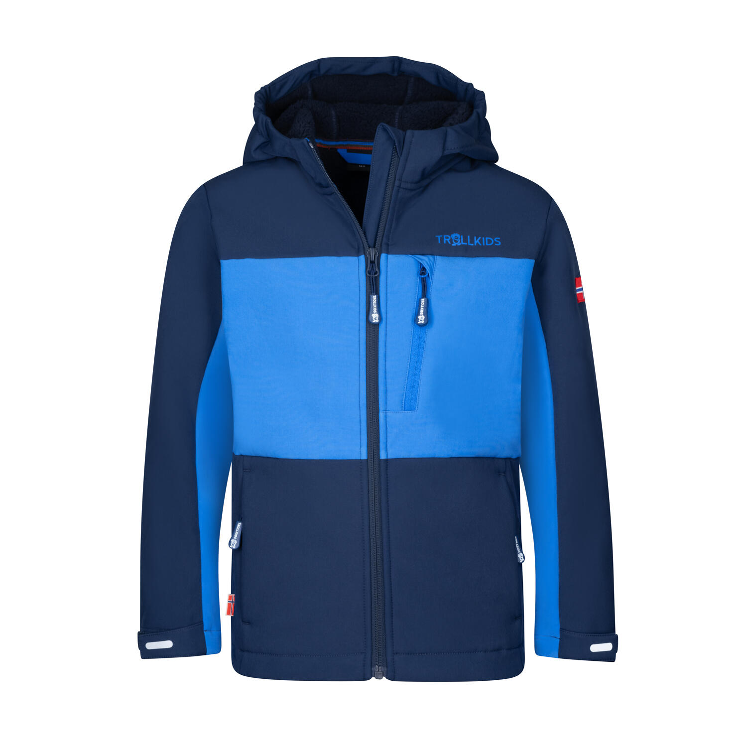 Trollkids - Salopette Enfant Imperméable Et Respirante Bergen Marine/bleu Moyen - Veste - Bleu - 13-14 Ans - Decathlon