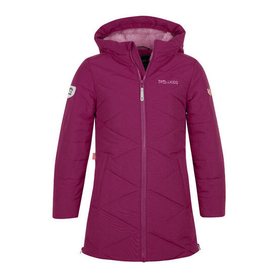 Manteau d'hiver fille Bergen prune/violet
