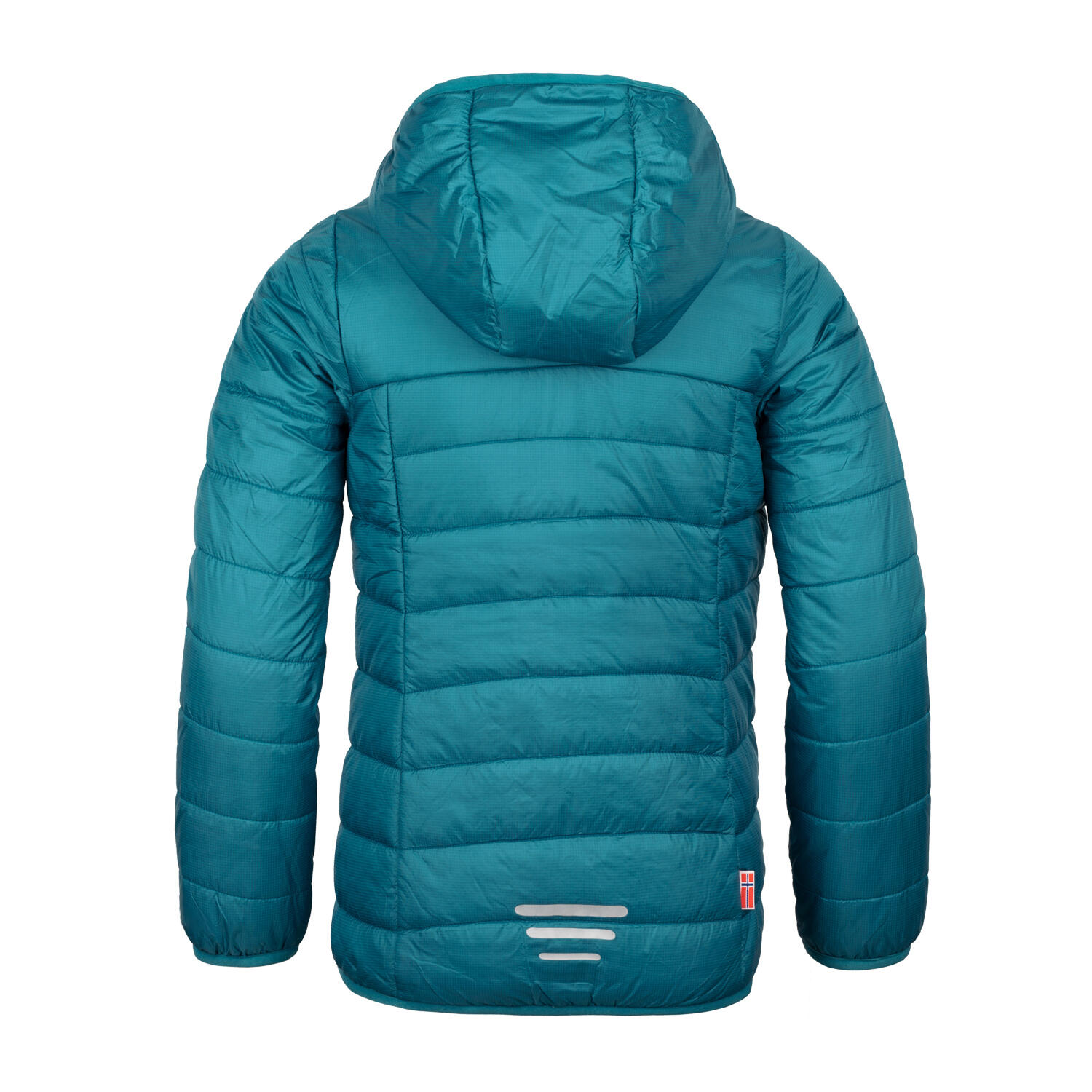Veste matelassée fille Eikefjord bleu-vert/violet 2/2
