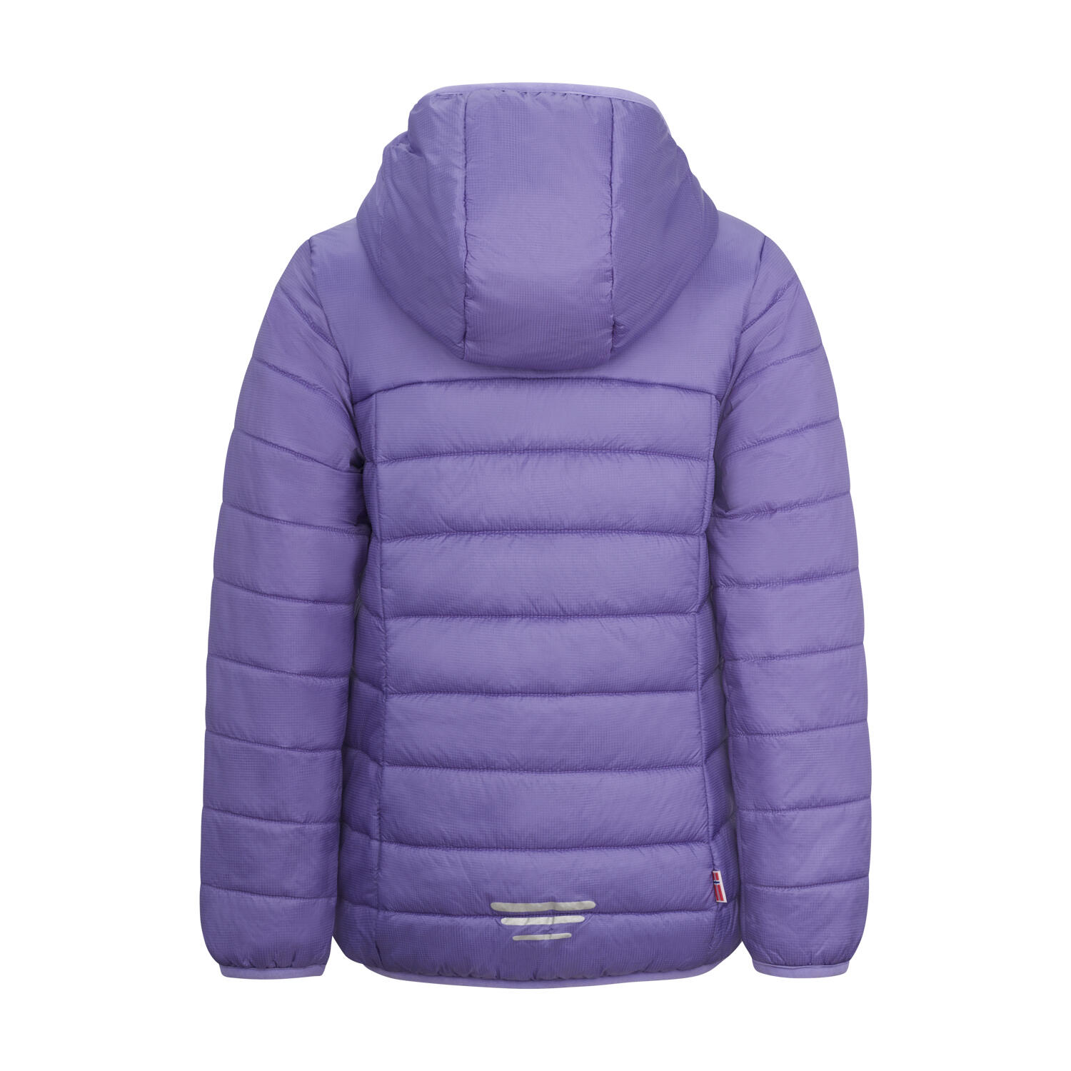 Veste matelassée fille Eikefjord violet/vert pistache 2/3