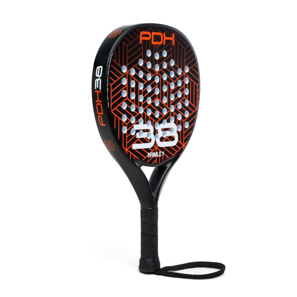 PDX38 Padelracket -  ZWART - unisex 2/5
