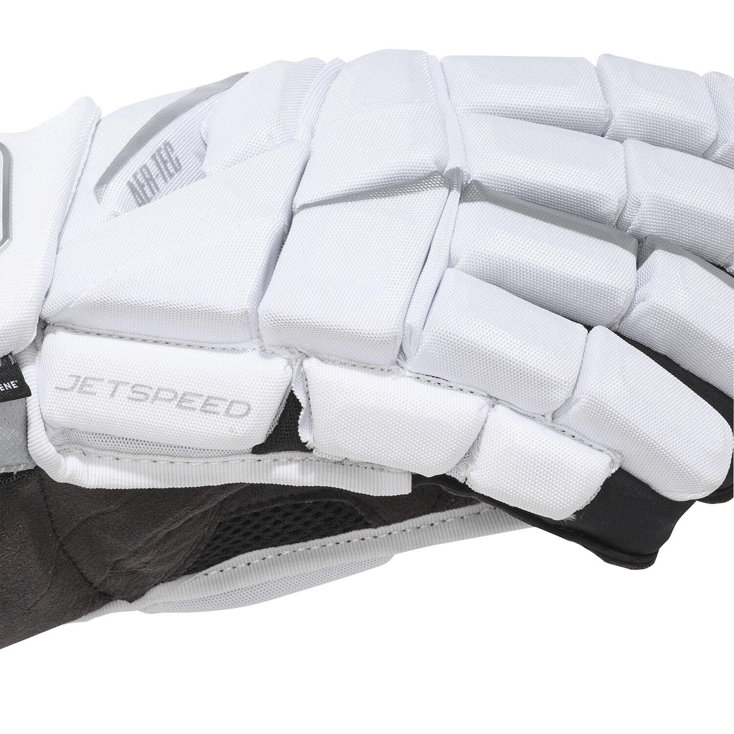 Guantes de hockey sobre hielo Jetspeed FT8 Pro - Junior - Blanco/Plateado - 11" 4/7