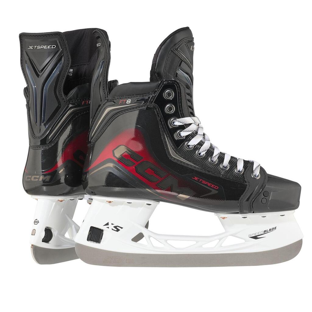 Jetspeed FT8 Pro Ice Hockey Skates - Black - Adults
