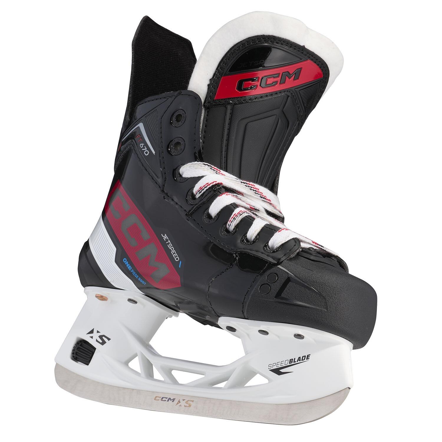Łyżwy hokejowe dla dzieci Jetspeed FT674 5/7
