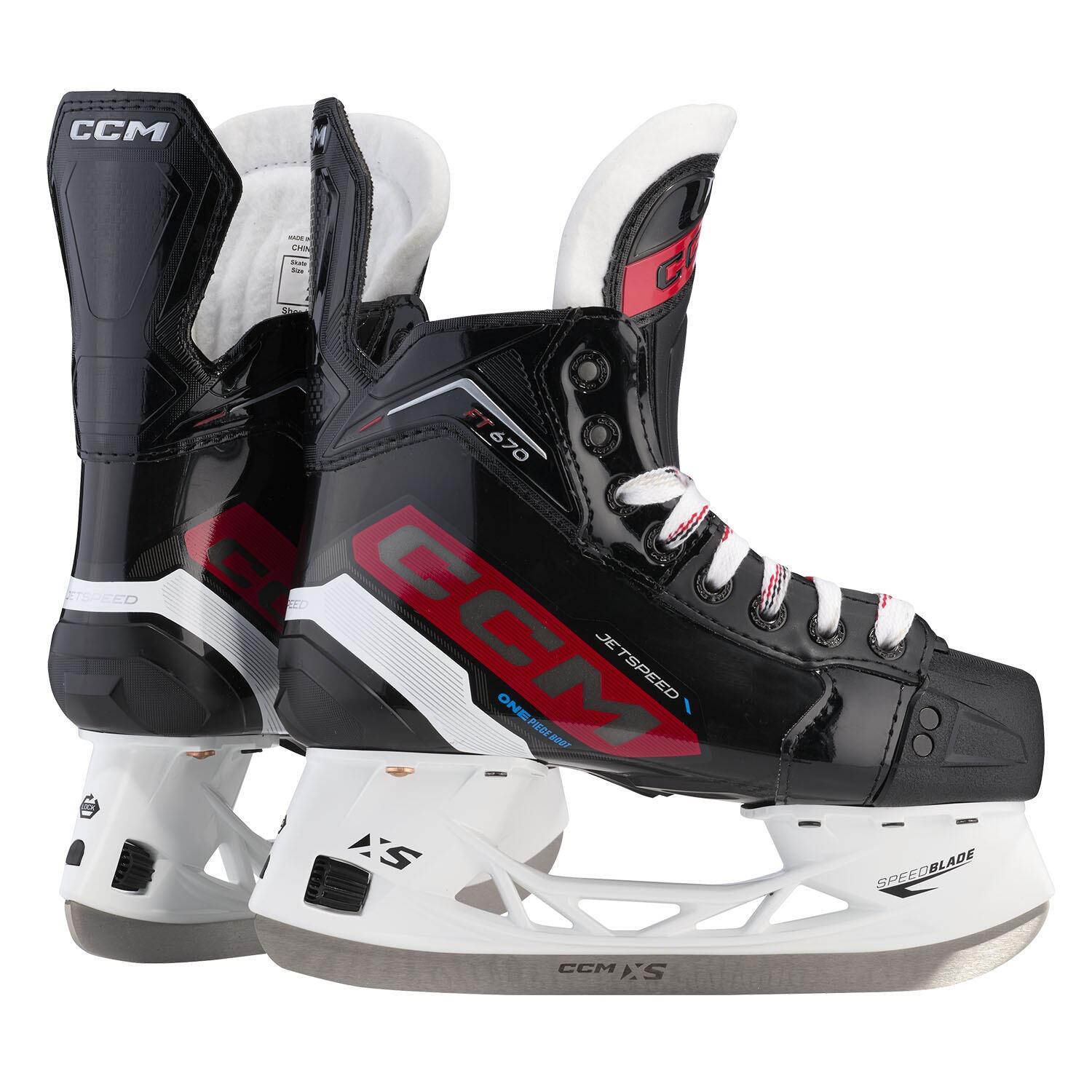 Łyżwy hokejowe dla dzieci Jetspeed FT674 1/7