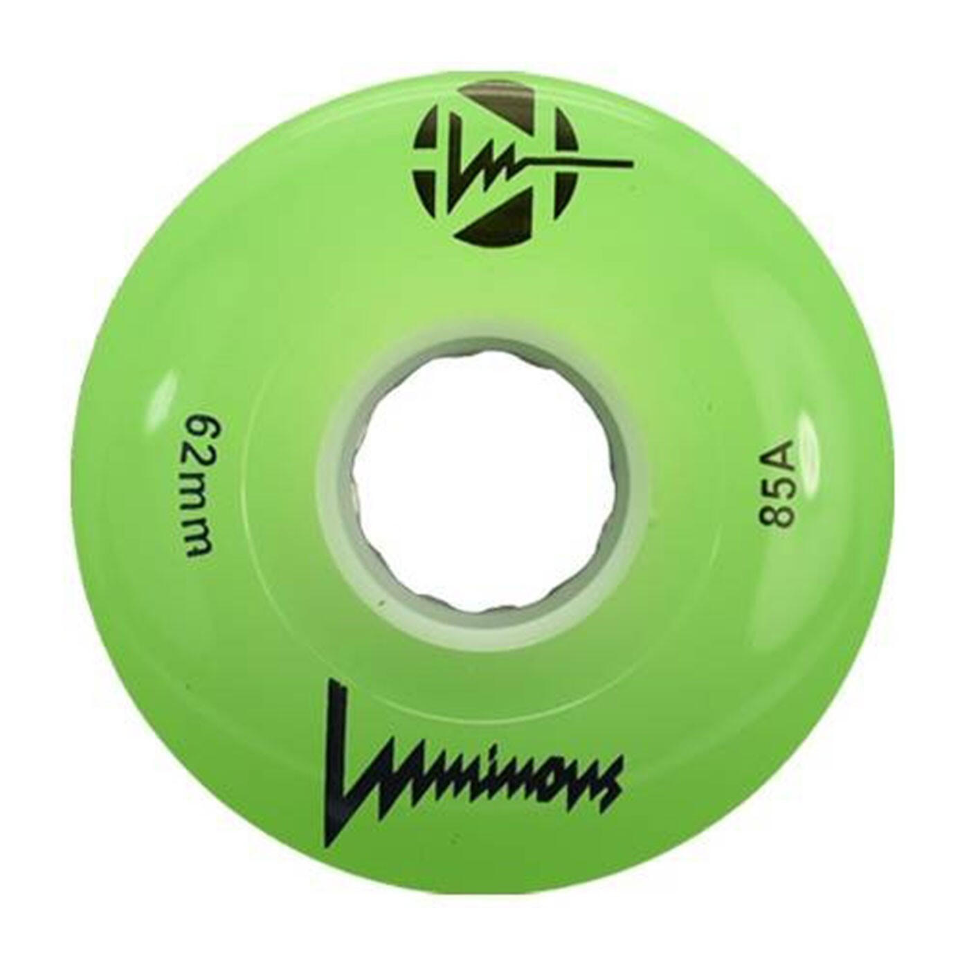 LUMINOUS Roue Quad 85A Vert Phosphorescent [x4] 6/6
