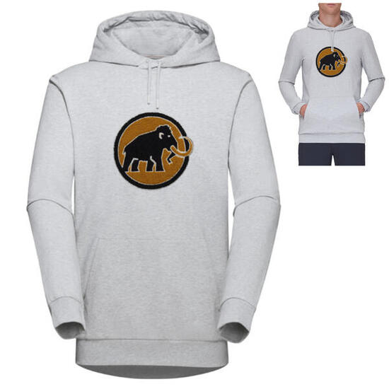 Mammut ML Hoody Men Circle – Herren Hoodie Fleece & Freizeit, grau