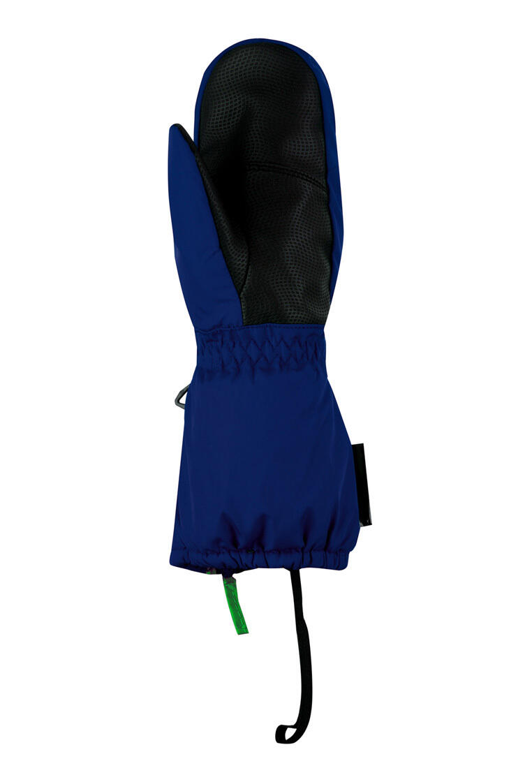 Moufle enfant Troll XT Bleu marine / Vert vipérine Taille 3,5 ; 4-5 ans 3/3