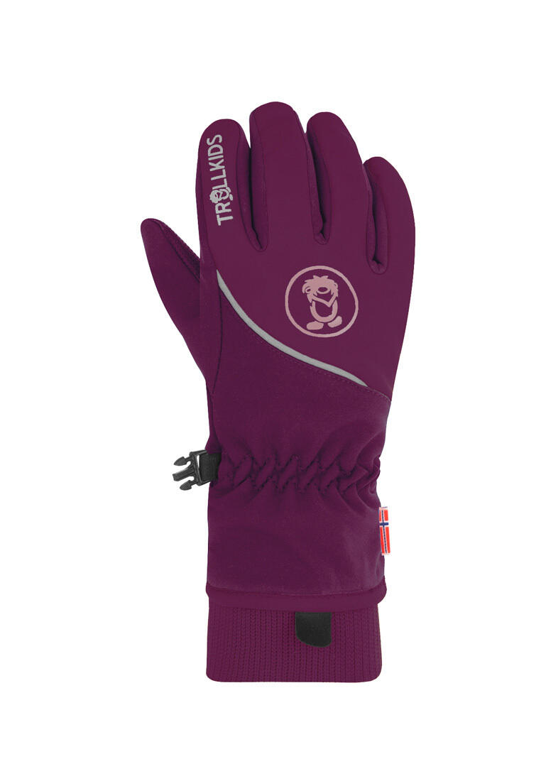 Gants enfants Trolltunga prune 2/4