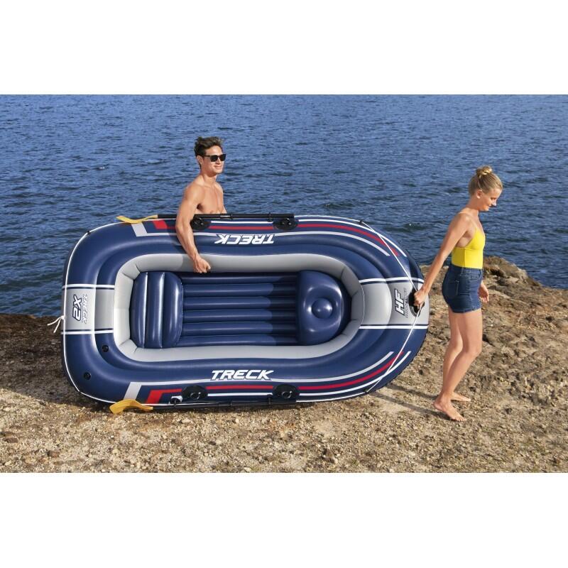 Barca Hinchable para 2 Adultos y 1 Niño Bestway Hydro-Force Treck X2 3/7