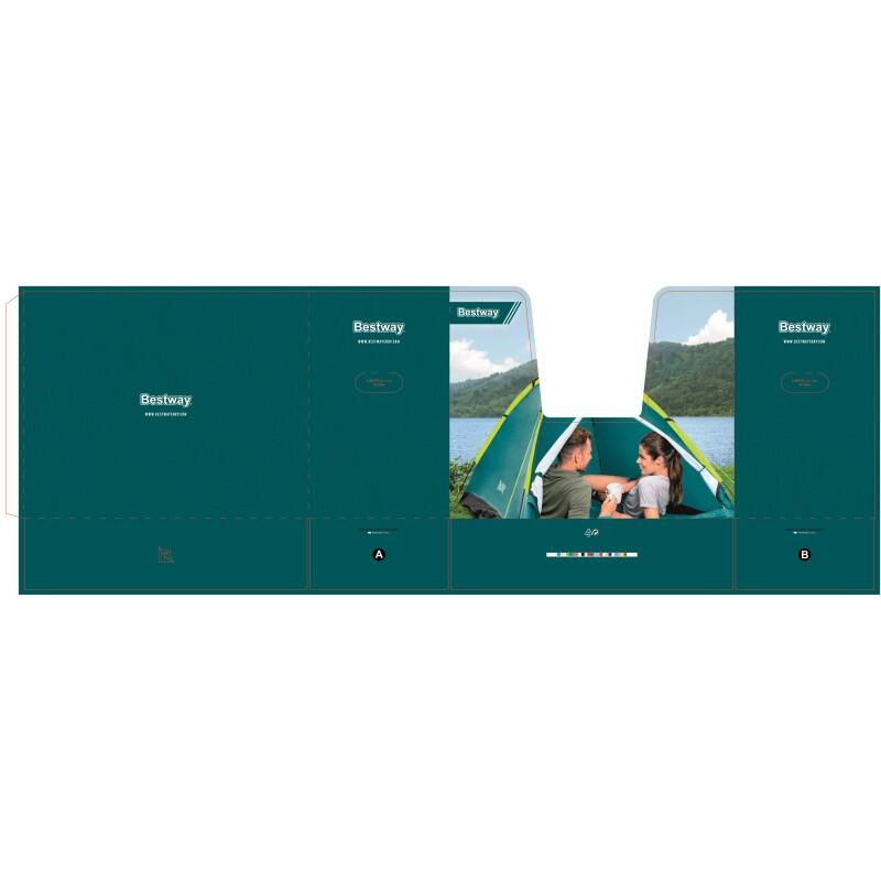 Tenda de Campanha Bestway Verde 3/5