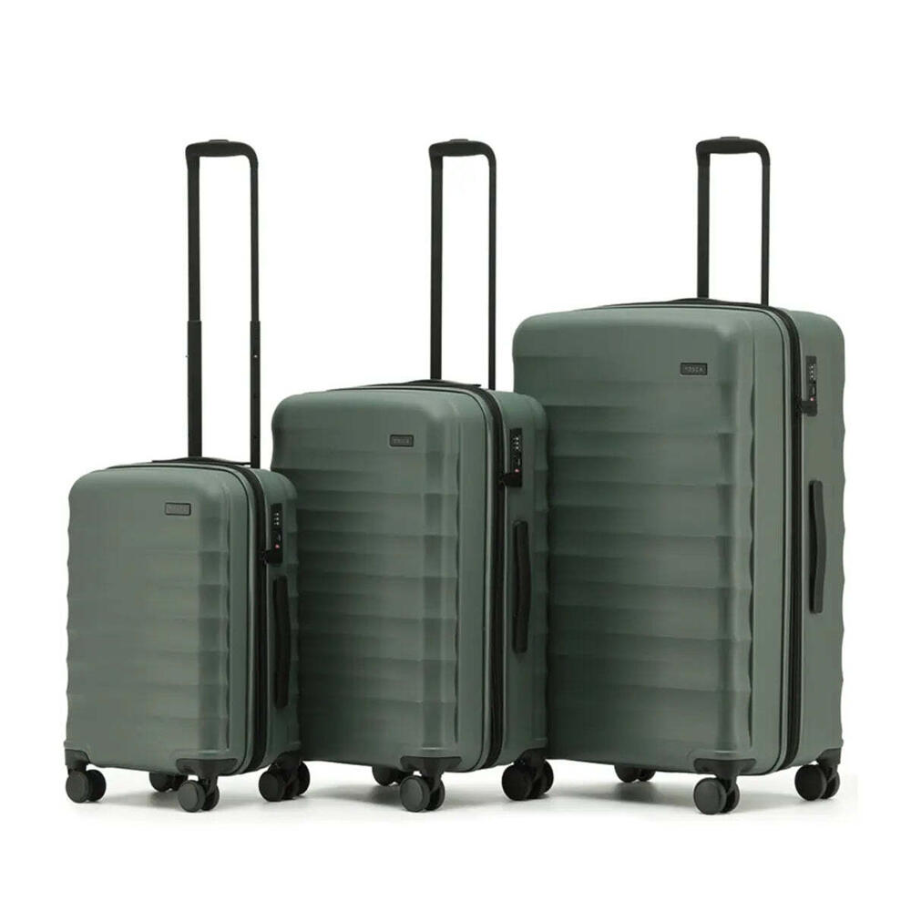 Tosca Interstellar 2.0 - 4-Wheel Expandable Suitcase Set of 3 - Moss (Small, Med