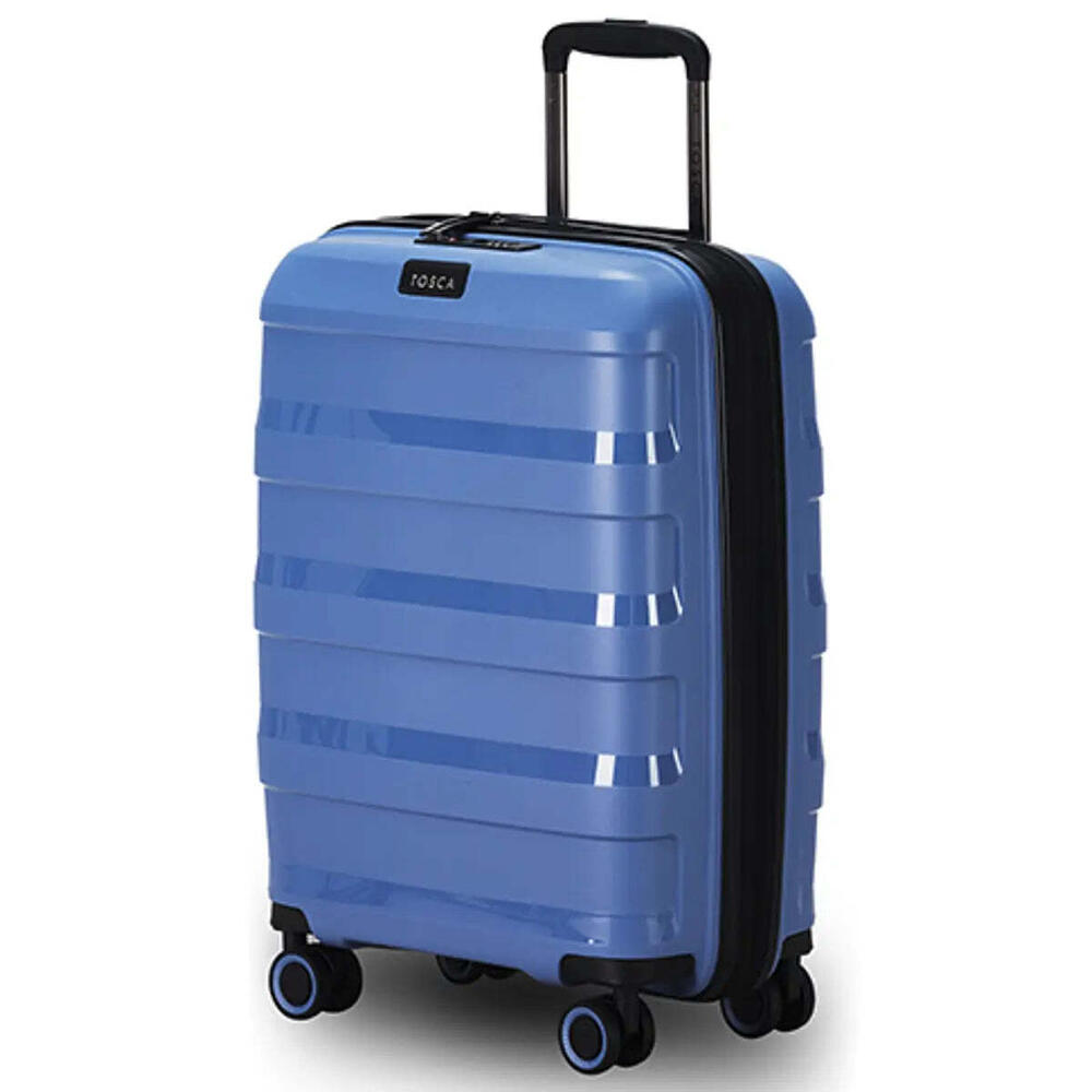 Tosca Comet 55 cm 4-Wheel Carry-on Suitcase - Infinity Blue